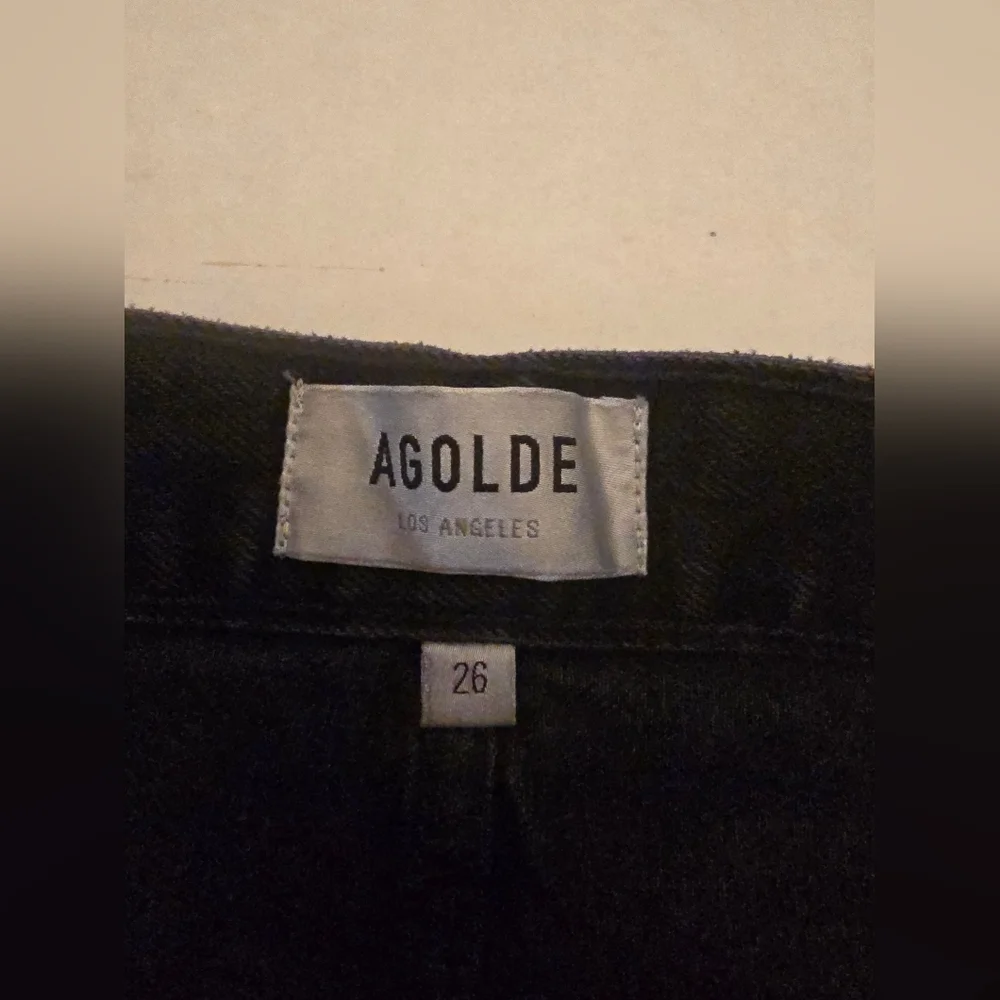 Agolde Riley Denim Shorts Vortex Size 26
